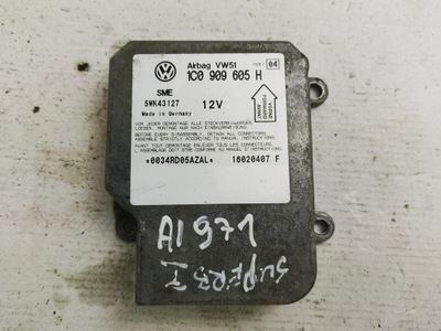 СЕНСОР MODUŁ AIRBAG 1C0909605H SKODA SUPERB I