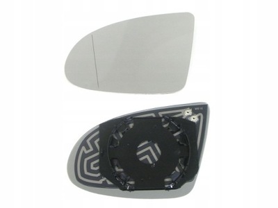 Вкладыш зеркало audi a2 8z 2000-2005 новый фото №1