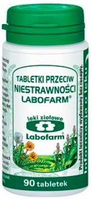 Tabletki przeciw niestrawności Labofarm 90 tab.