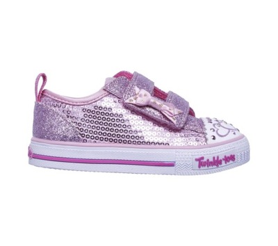 Skechers dziecięce buty świecące ITSY BITSY 10764N PNK