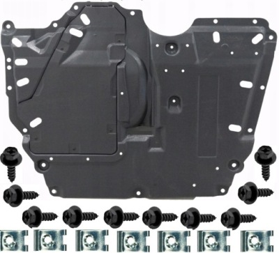 Mitsubishi asx 2010 -... защита двигателя клипсы фото №1