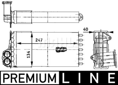 AH88000P/MAH CALENTADOR BEHR PREMIUM LINE  