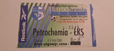WISŁA PŁOCK - ŁKS ŁÓDŹ 09-05-1998