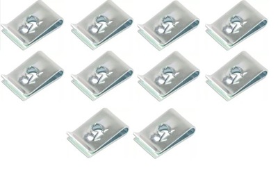 Ford escort sierra пластина кліпса монтажна 10 szt фото №1