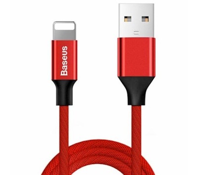 Kabel Baseus Yiven USB - Lightning 1.8m Czerwony