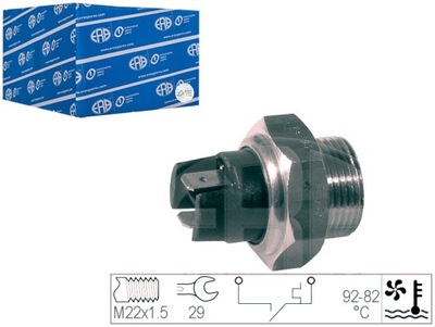 TERMOWYLACZNIK DE VENTILADOR DEL RADIADOR PEUGEOT 305 I 504 505 RENAULT 20  