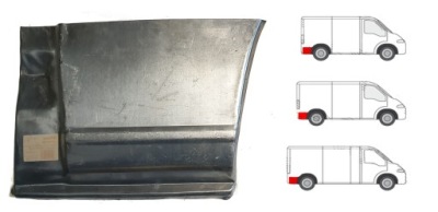 Ремкомплект поріг ducato citroen jumper boxer p фото №1