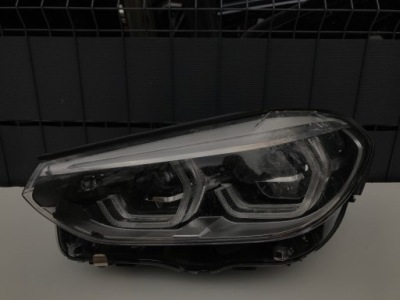 Bmw x3 g01 x4 g02 левая лампа перед адаптивный led 2018-2022 фото №1