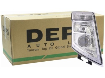 Лампа фара правий depo 773-1134r-ldhe1 фото №1