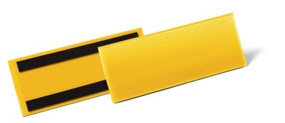 Durable Magnetyczna Kieszeń Magazyn żółta 1/2 A5