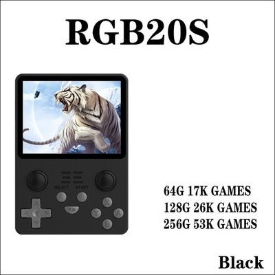 POWKIDDY X55 RGB20S przenośna konsola do gier 5.5-calowy ekran IPS obsługa