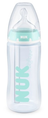 BUTELKA NUK FIRST CHOICE + 300 ML ANTYKOLKOWA SILIKON M 0-6