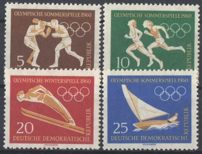 DDR Mi. 746-749 czyste ** - sport