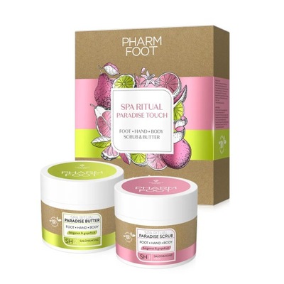 Home Pharm Foot SPA RITUAL peeling i masło do stóp