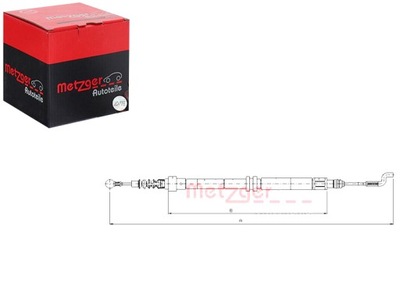 ТРОС ТОРМОЗНОЙ РУЧНОГО METZGER