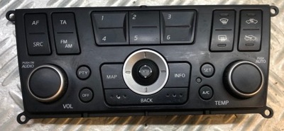Nissan almera tino панель кондиционера радио 28395bu700ma фото №1