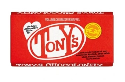 TONY’S CHOCOLONELY CZEKOLADA MLECZNA CHRUPIĄCE WAFELKI