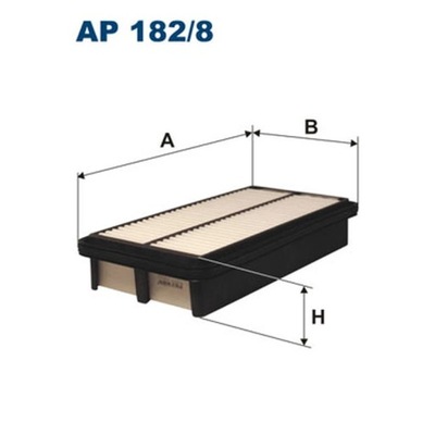 FILTRO AIRE FILTRON AP 182/8  