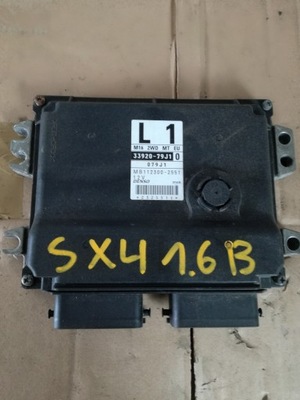 SUZUKI SX4 FIAT SEDICI 2006 - 2012 ГОД 1,6B M16A БЛОК УПРАВЛЕНИЯ ДВИГАТЕЛЯ