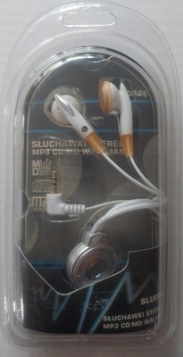 Słuchawki douszne SLU0026 stereo MP3 CD/MD WALKMAN