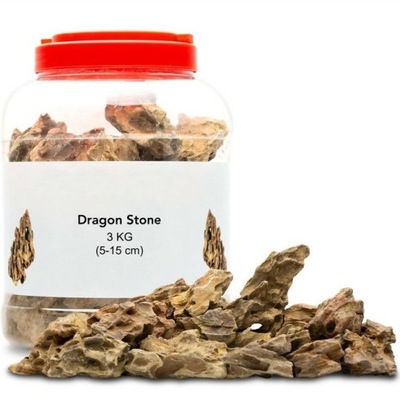 Dragon Stone 3kg Skała dekoracja do akwarium słoik