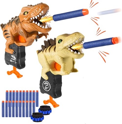 Pistolet Dinozaur Zabawkowy Na Miękkie Pociski