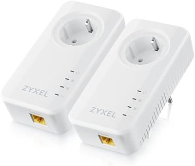 2x adapter Zyxel Powerline 2400 MB/s PLA6457