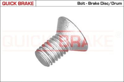 QUICK BRAKE БОЛТ КРЕПЛЕНИЯ ДИСКА ТОРМОЗНОГО 2 ШТУКИ. M10X1.5X19