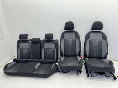 Vw taigo r-line сиденья комплект заднее сиденье обшивки фото №1