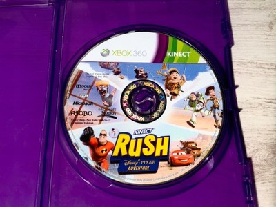 KINECT RUSH płyta BDB PL XBOX 360