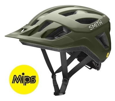 Kask rowerowy MTB SMITH Convoy MIPS moss green khaki L 59-62