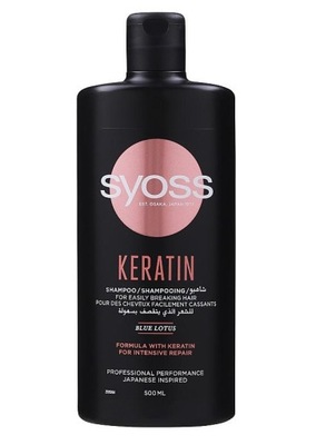 Syoss Keratin szampon do włosów 500ml