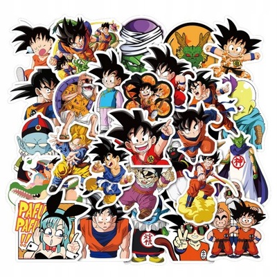 100 ШТУКИ CARTOON DRAGON BALL Z НАКЛЕЙКИ ANIME NAK LOK7129