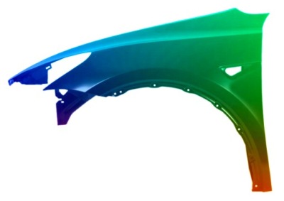 Крыло левый tesla model y od 2020 каждый цвет фото №1