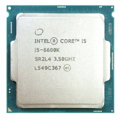 PROCESOR INTEL CORE I5-6600K 4X3,5GHZ S.1151 SR2L4