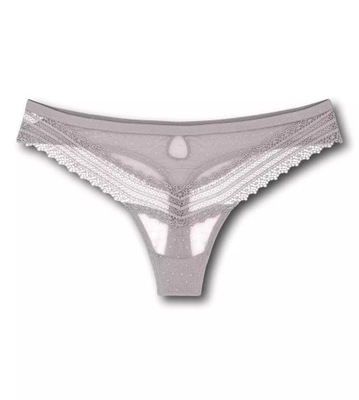 Majtki damskie Triumph Tempting Tulle String figi koronkowe L