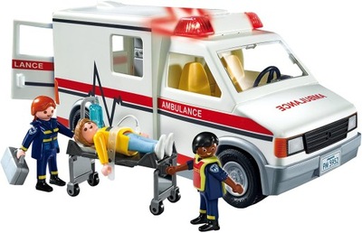 PLAYMOBIL 5681 AMERYKAŃSKA KARETKA USA POLICJA