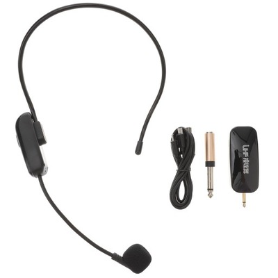 Bezprzewodowe słuchawki douszne z mikrofonem dla nauczyciela