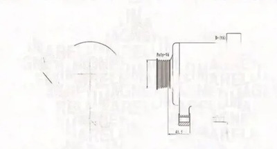 Генератор 063731741010 magneti marelli фото №1
