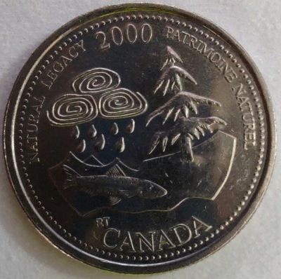 0499 - Kanada 25 centów, 2000