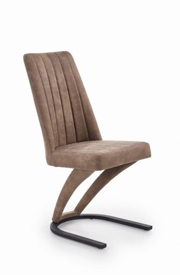 Halmar K338 krzesło brązowy