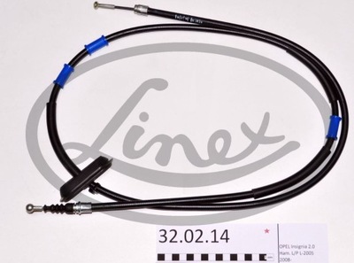 CABLE FRENOS DE MANO OPEL INSIGNIA 08- 4X4  