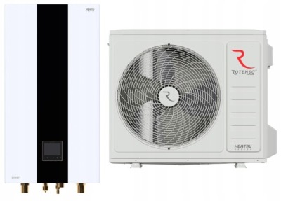 Насос тепла rotenso heatmi split 10kw 1-faz белый raty zero w cenie фото №1