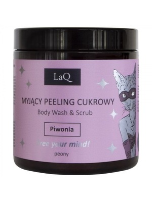 LaQ Naturalny peeling dla kobiet Kocica 200 ml