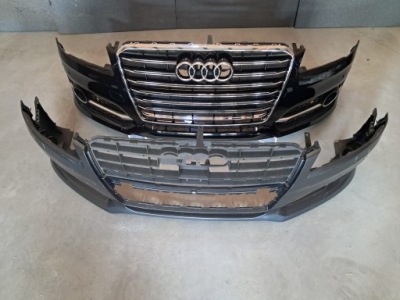 Бампер перед audi a8 4h0807437k s-line фото №1