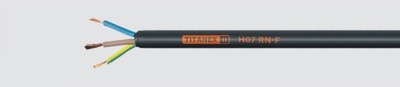 TITANEX H07 RN-F 3x2,5 Przewód gumowy 450/750V