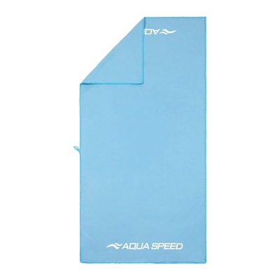 Ręcznik szybkoschnący AQUA-SPEED Dry Flat jasnoniebieski 50 x 100 cm
