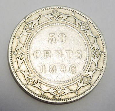 KANADA Nowa Fundlandia 50 cents 1896