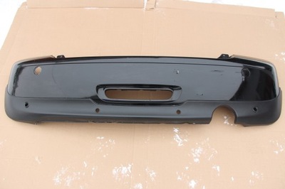 Mini cooper cabrio r57 lift 10-13 бампер задня фото №1