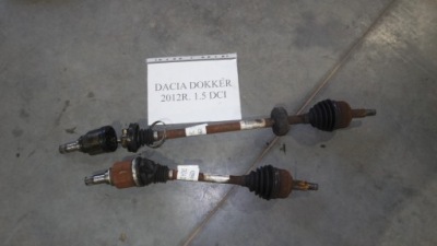 Привідний вал ліва права dacia dokker 1.5 dci 391006276r фото №1